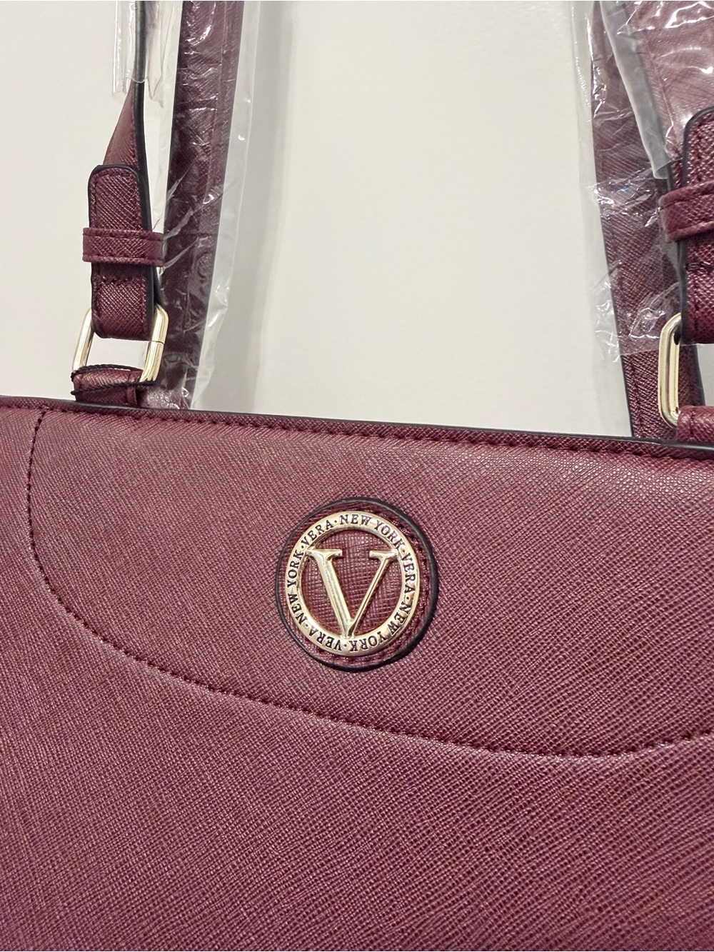 Vera New York structured shoulder tote handbag - Picture 4 of 7